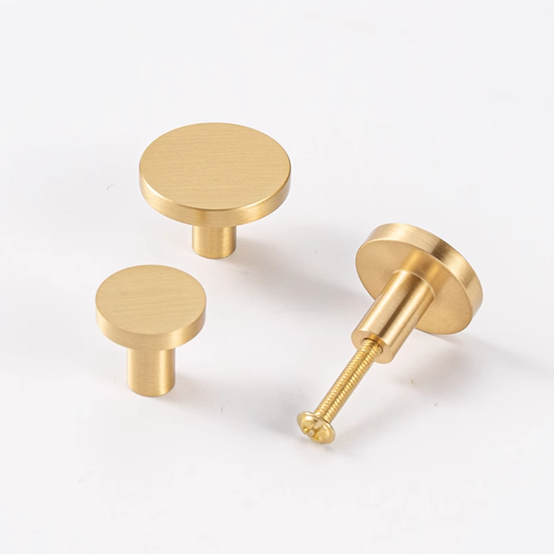 Round Brass Kitchen Cabinet Dr - Furniture Hardware Bolts 评论和价格