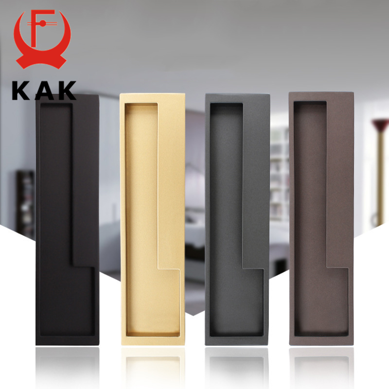 KAK Black Gold Sliding Door Ha - Drawer Pull Gold 评论和价格