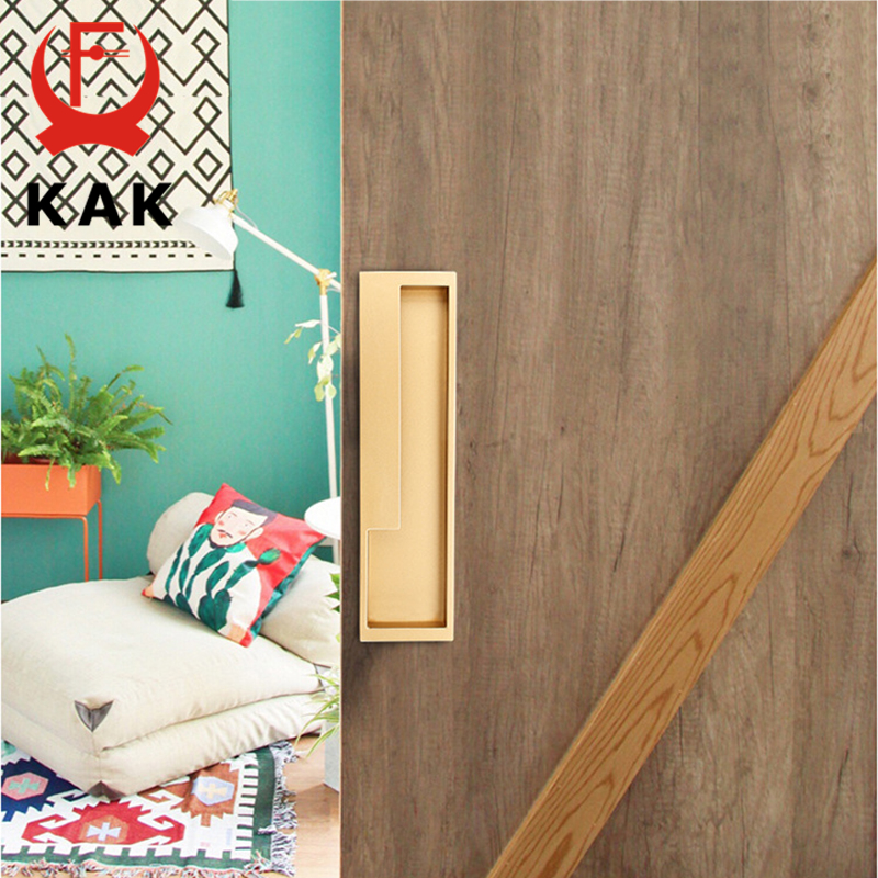 KAK Black Gold Sliding Door Ha - Drawer Pull Gold 评论和价格