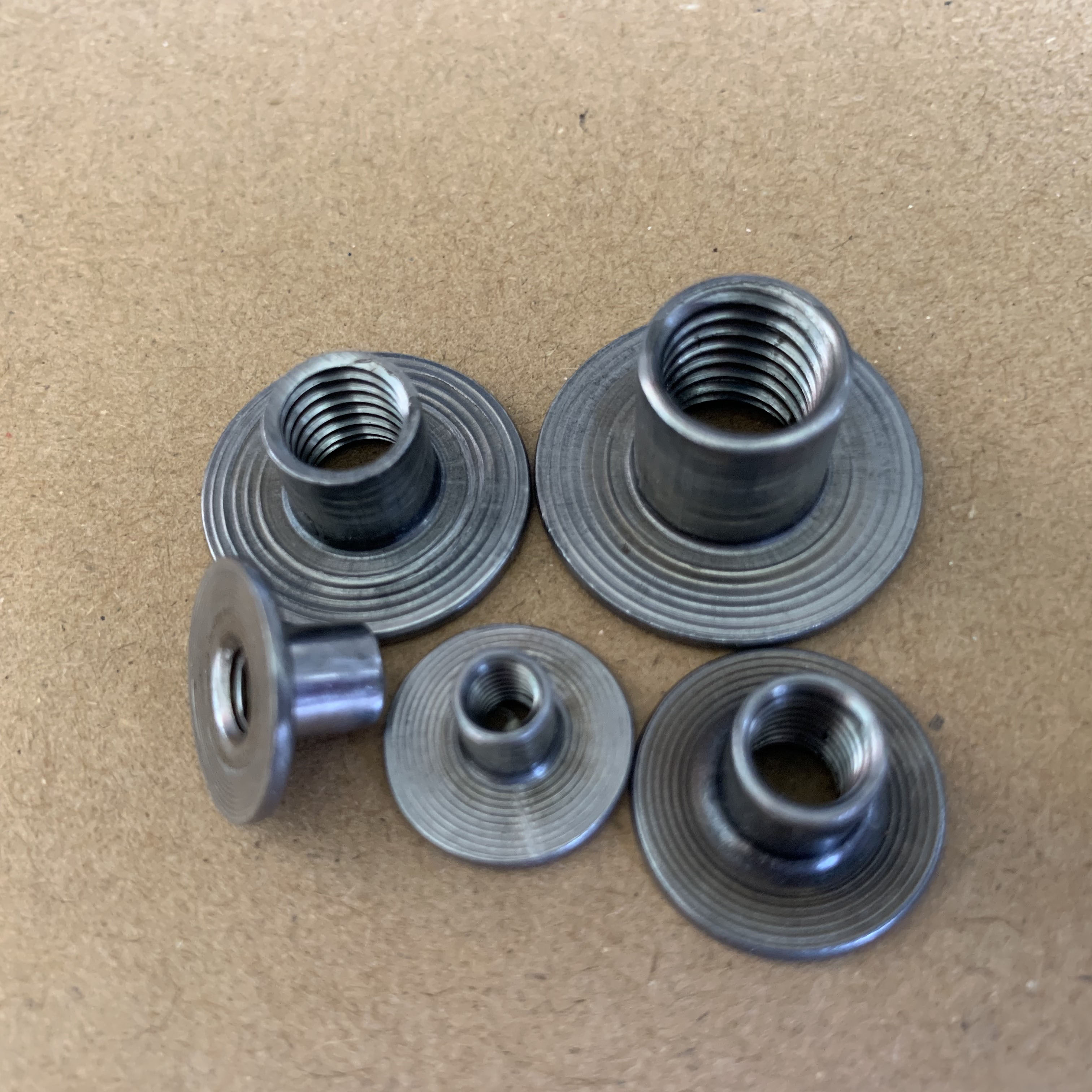 Wkooa Barrel T Nuts Flat Head  - Furniture Hardware Barrel Nut 评论和价格