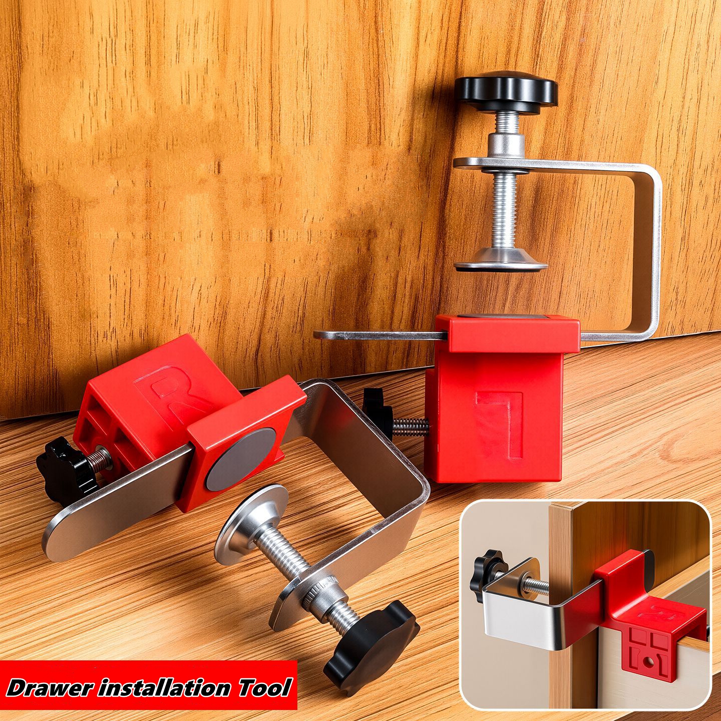 Adjustable Drawer Fixing Clip  - Drawer Organizer Peg 评论和价格