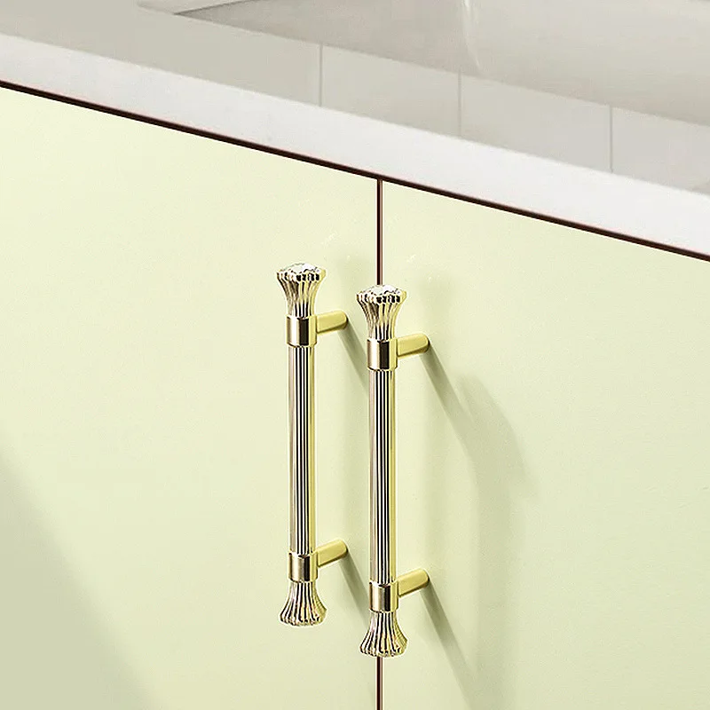 Modern Minimalist Wardrobe Doo - Drawer Pull Gold 评论和价格