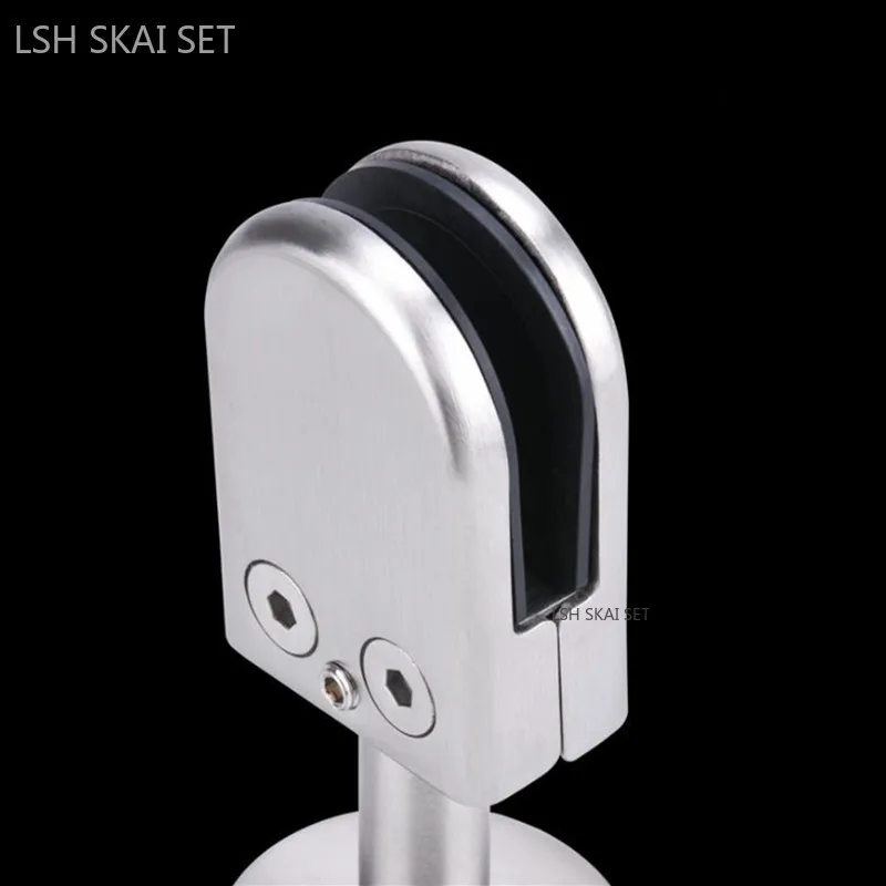 1pc Stainless Steel Glass Clam - Furniture Hardware Brackets 评论和价格