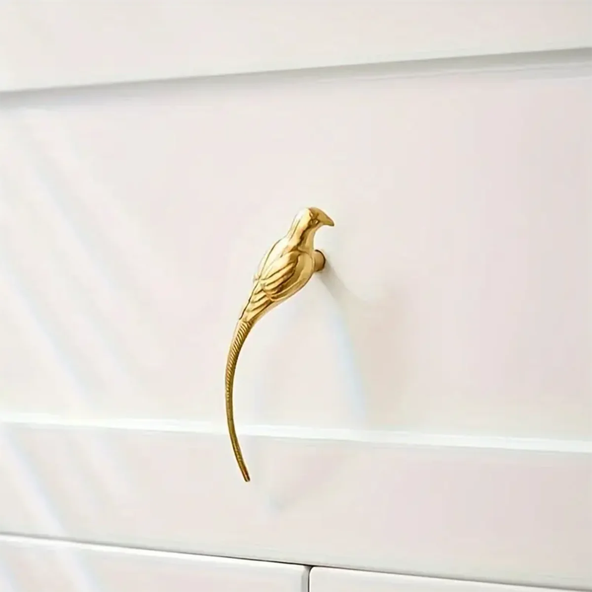 Golden Bird Drawer Pulls - Uni - Unique Furniture Hardware 评论和价格