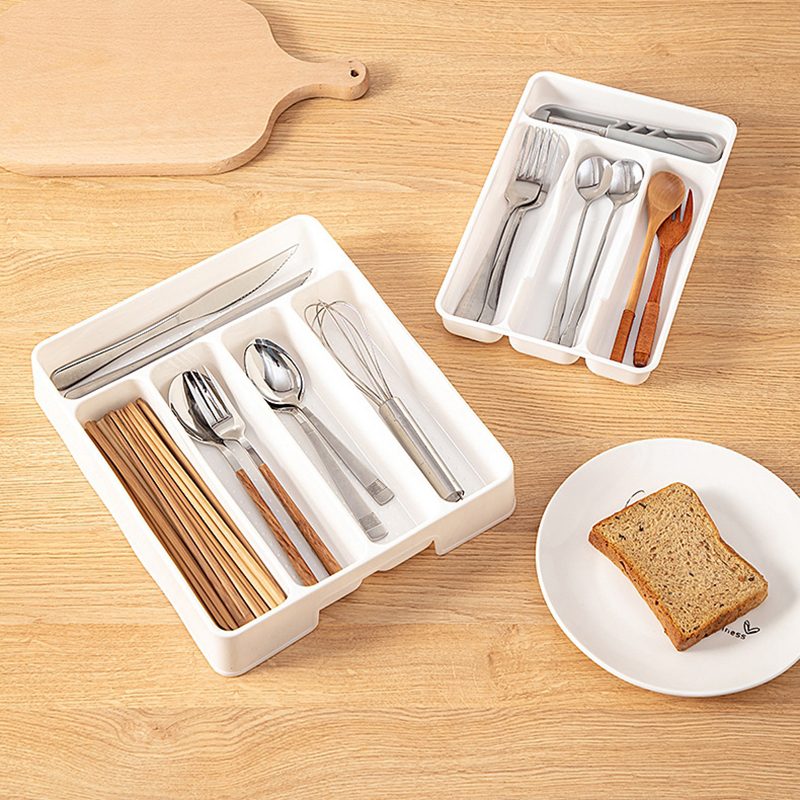 4/5 Compartments Cutlery Organ - Drawer Organizer Peg 评论和价格