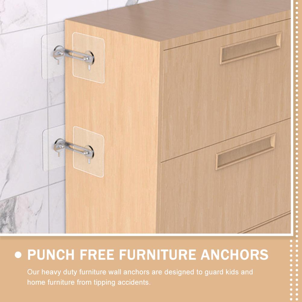 4 Pcs Furniture Wall Anchors A - Furniture Hardware Bolts 评论和价格