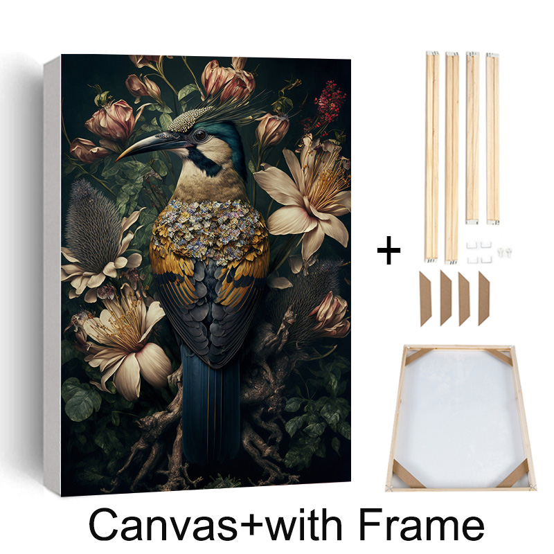 Retro Flower Bird Posters and  - Furniture Paradise & Hardware Ghaziabad 评论和价格