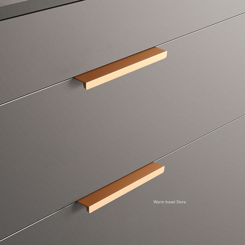 Extended drawer Cabinet Pulls  - Drawer Pull Gold 评论和价格