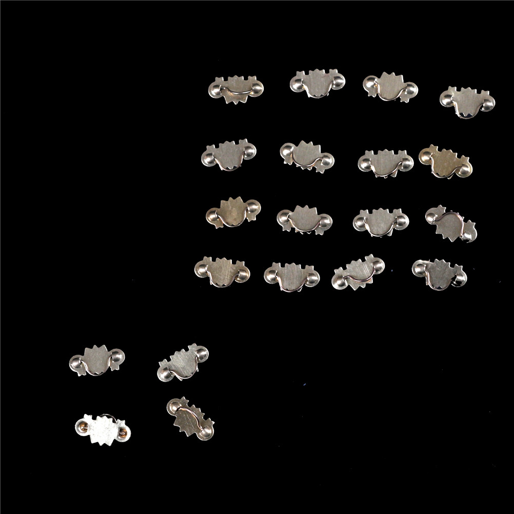20pcs Dollhouse Miniature 1:12 - Drawer Pull Gold 评论和价格
