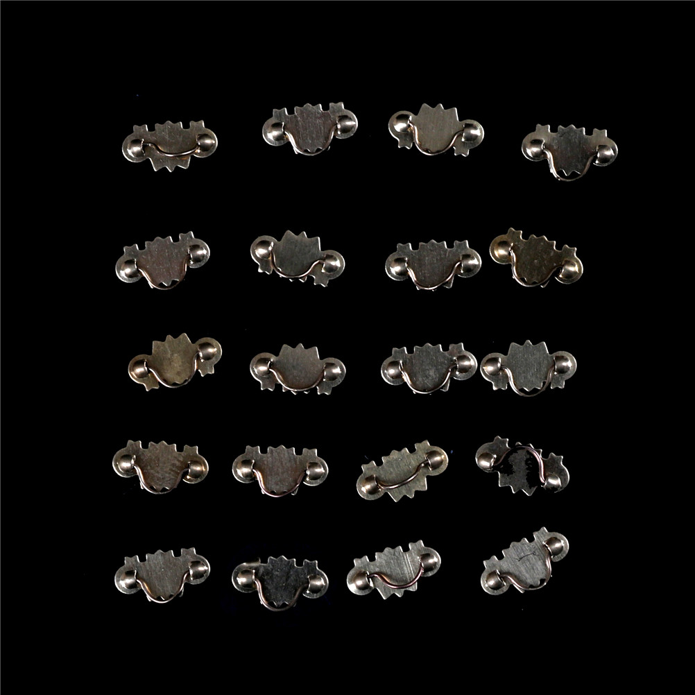 20pcs Dollhouse Miniature 1:12 - Drawer Pull Gold 评论和价格