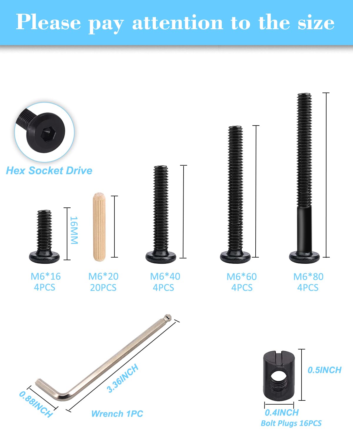 Crib Screws Hardware Replaceme - Furniture Hardware Barrel Nut 评论和价格