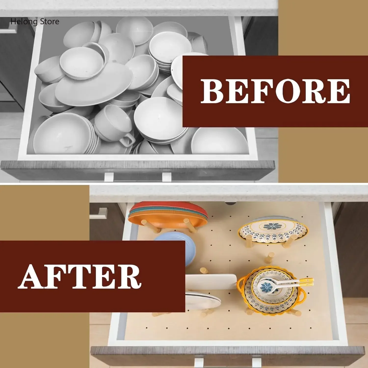 Pegboard Drawer Organizer（39×2 - Drawer Organizer Peg 评论和价格