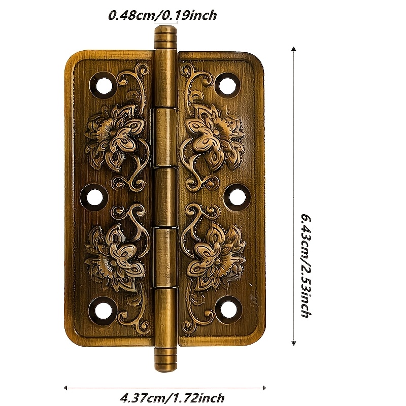 2 Pieces Thick Solid Brass Hea - Furniture Hardware Types 评论和价格