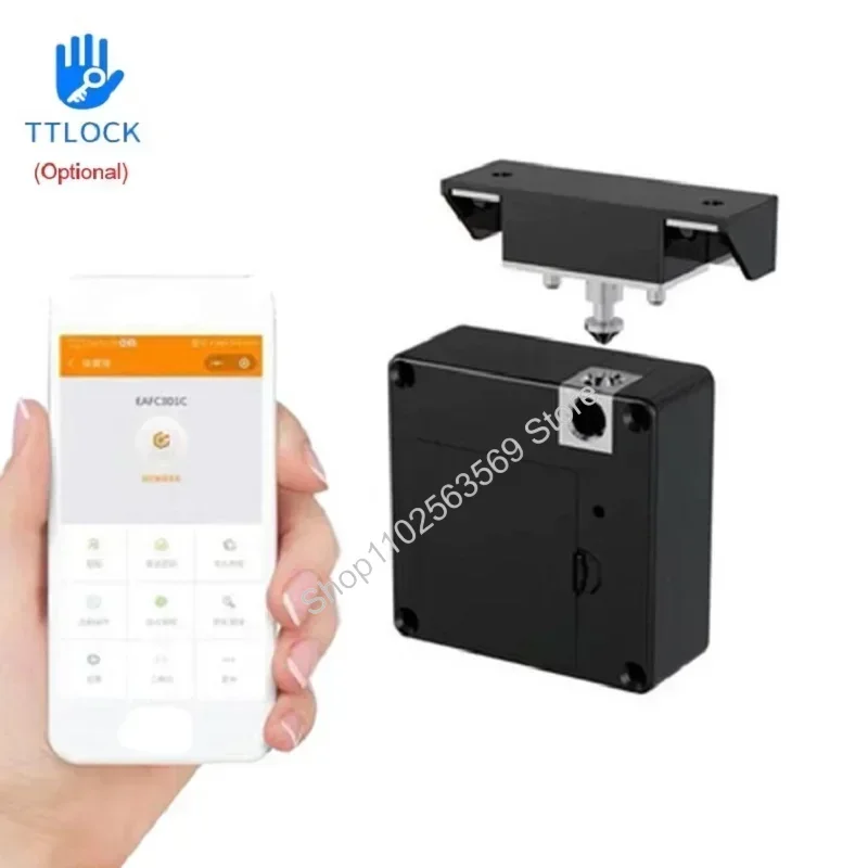 Smart Wood Door Lock Keyless I - Furniture Hardware Bolts 评论和价格