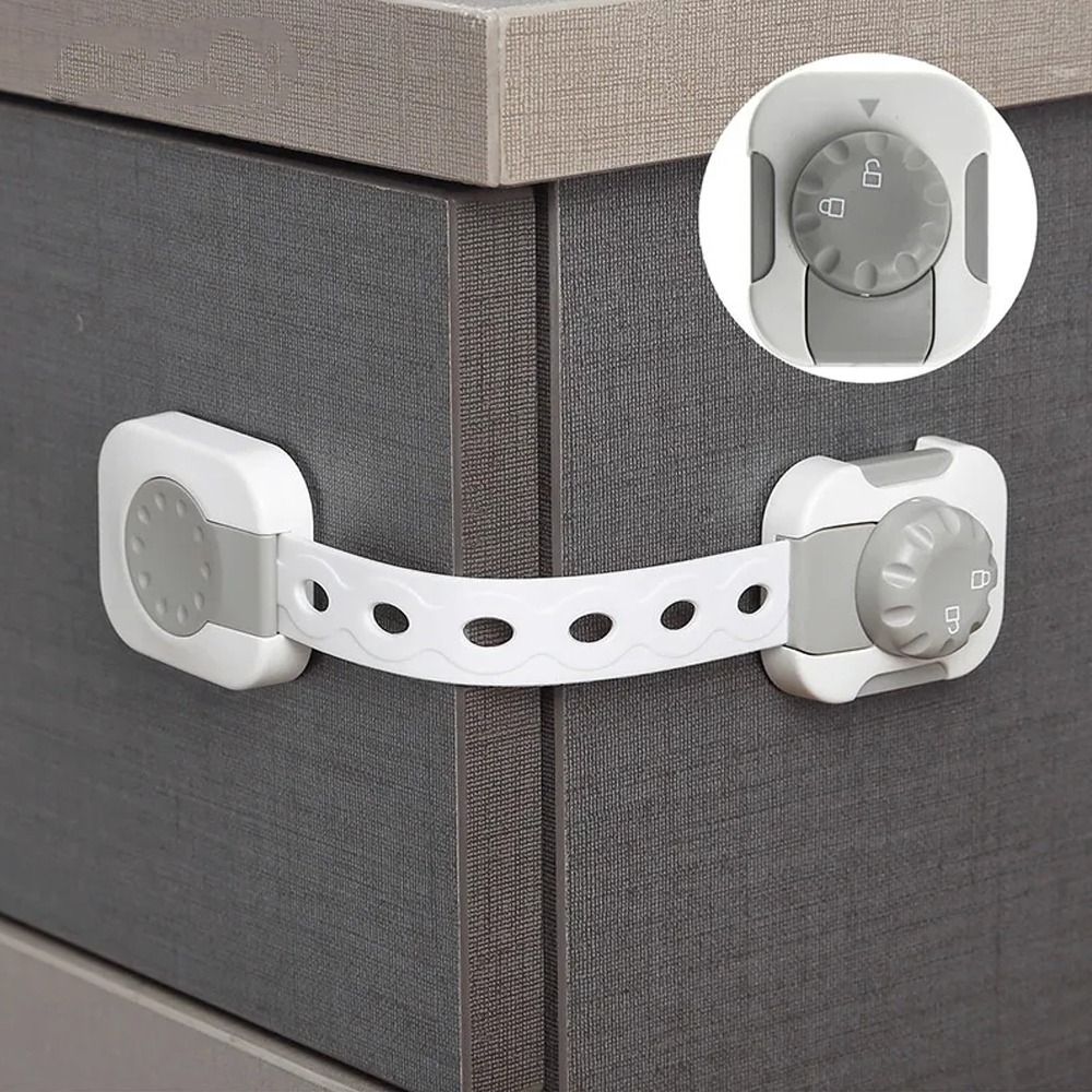Baby Anti-clip Cabinet Door To - Drawer Organizer Peg 评论和价格
