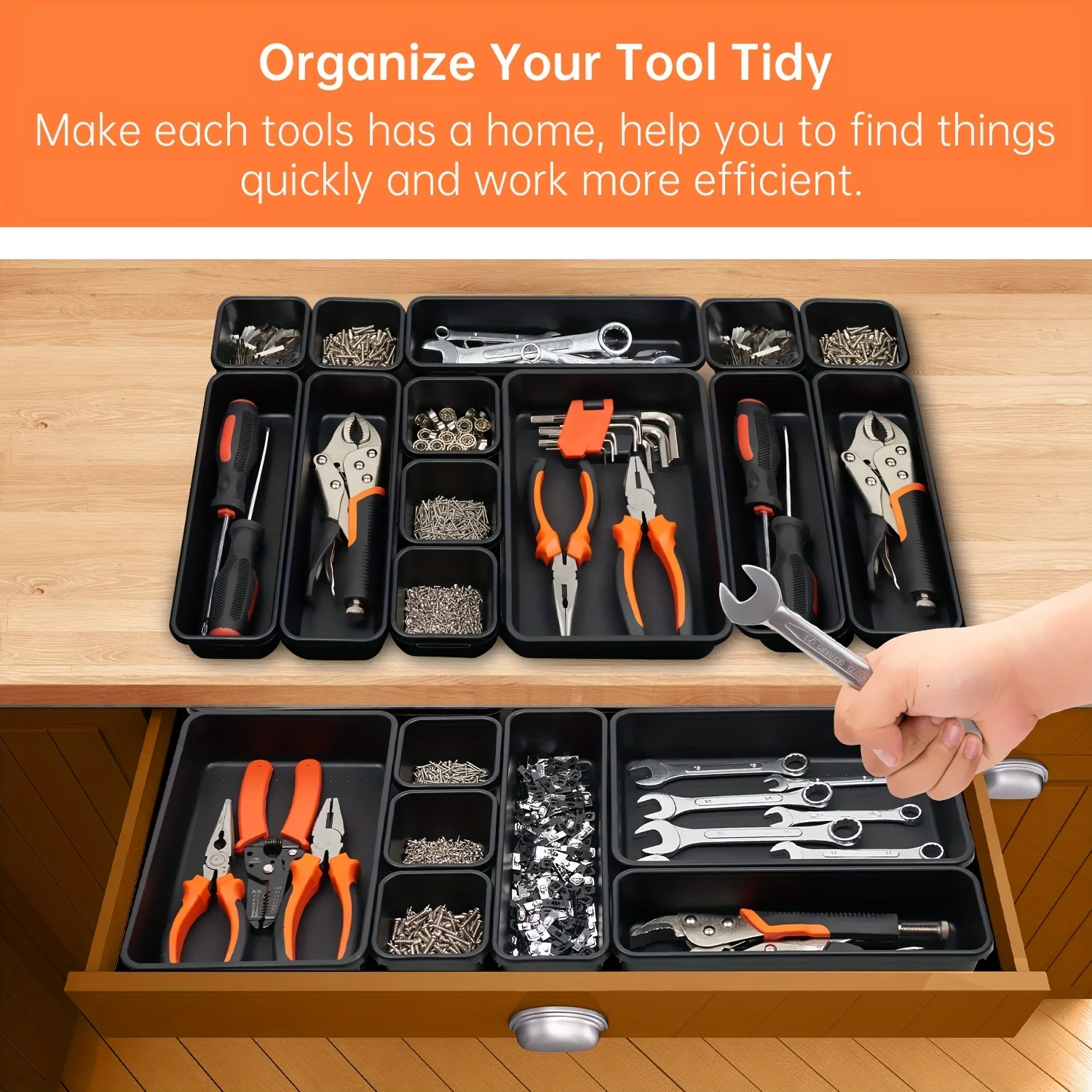 8/22/32pcs Tool Organizer Box  - Drawer Organizer Peg 评论和价格