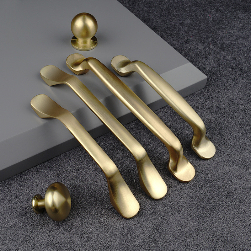 Gold Furniture Handles Aluminu - Drawer Pull Gold 评论和价格