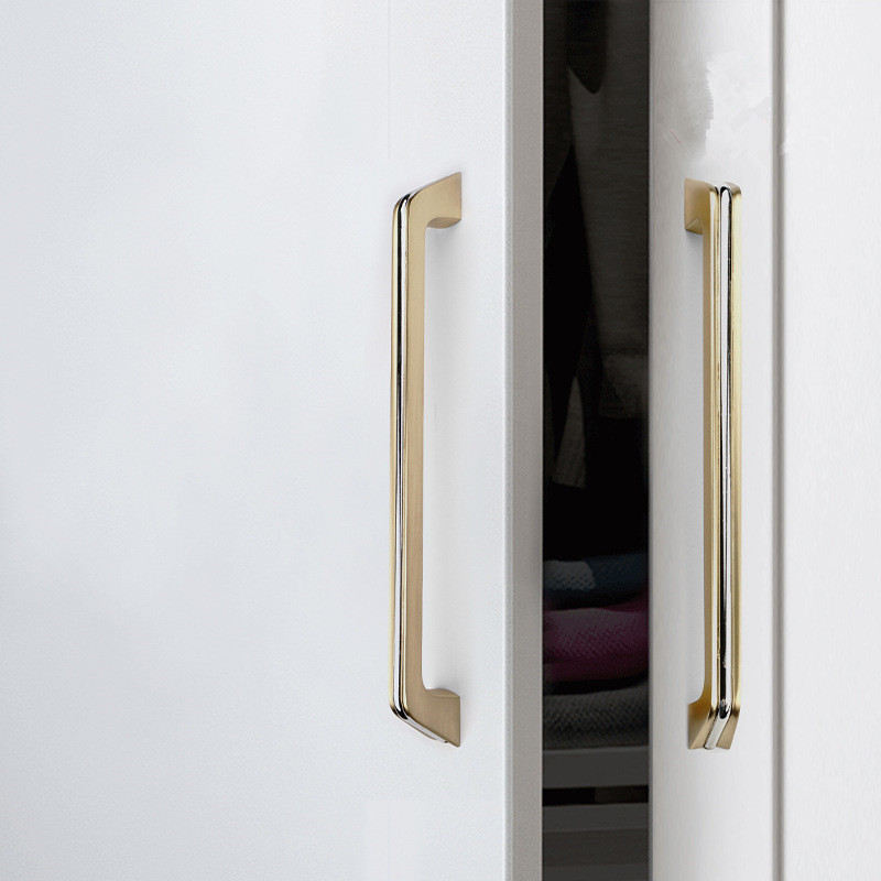 Gold Furniture Handles Aluminu - Drawer Pull Gold 评论和价格