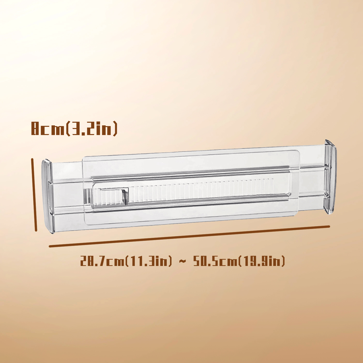 3/5/7-Pack Drawer Dividers, Cl - Drawer Organizer Peg 评论和价格