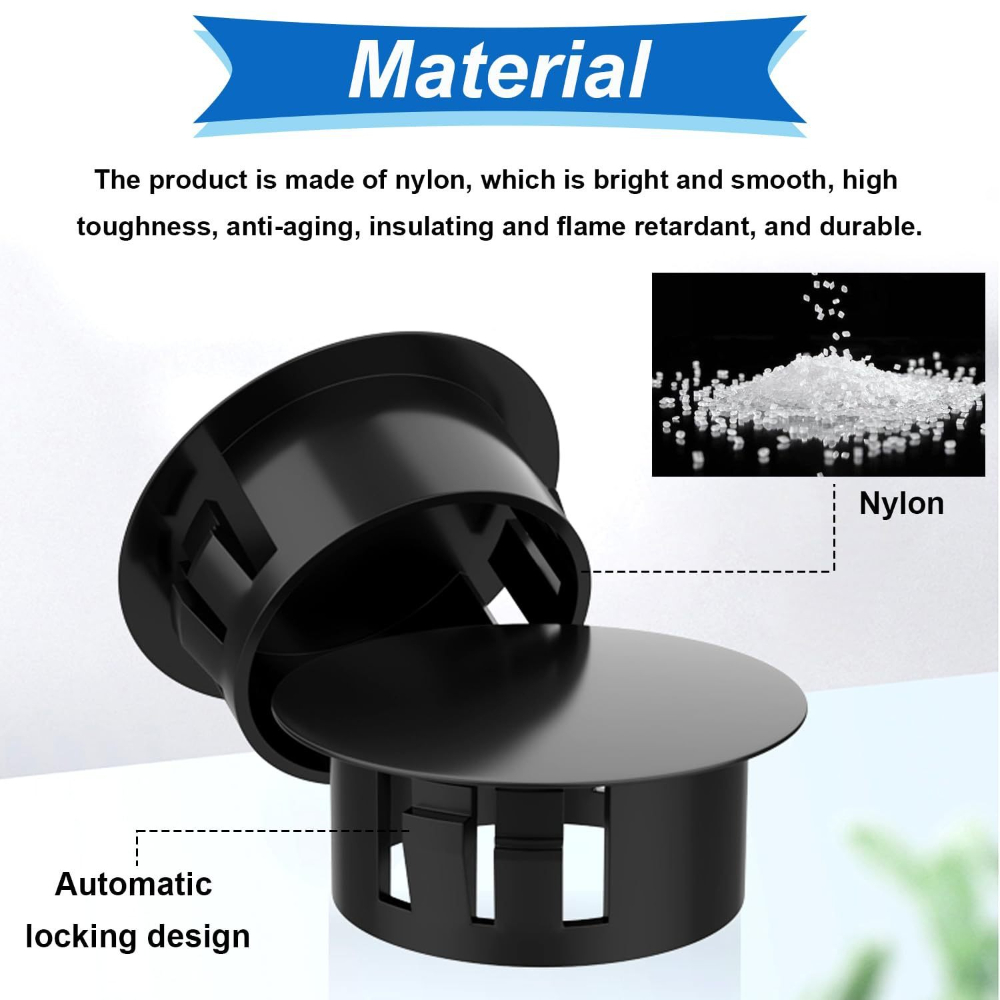 135pcs Black Cover Screw-type  - Furniture Hardware Types 评论和价格