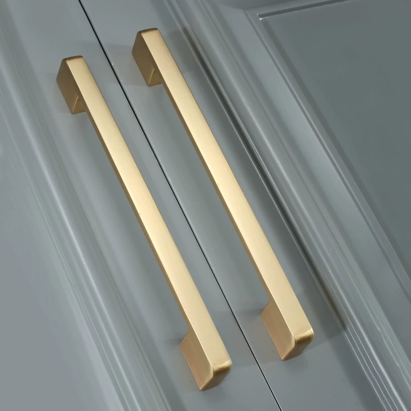Gold Brushed Cupboard Cabinet  - Drawer Pull Gold 评论和价格