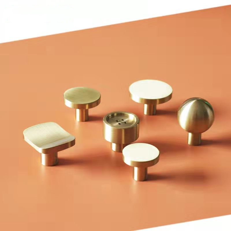 Modern Solid Brass Cabinet Kit - Drawer Pull Gold 评论和价格