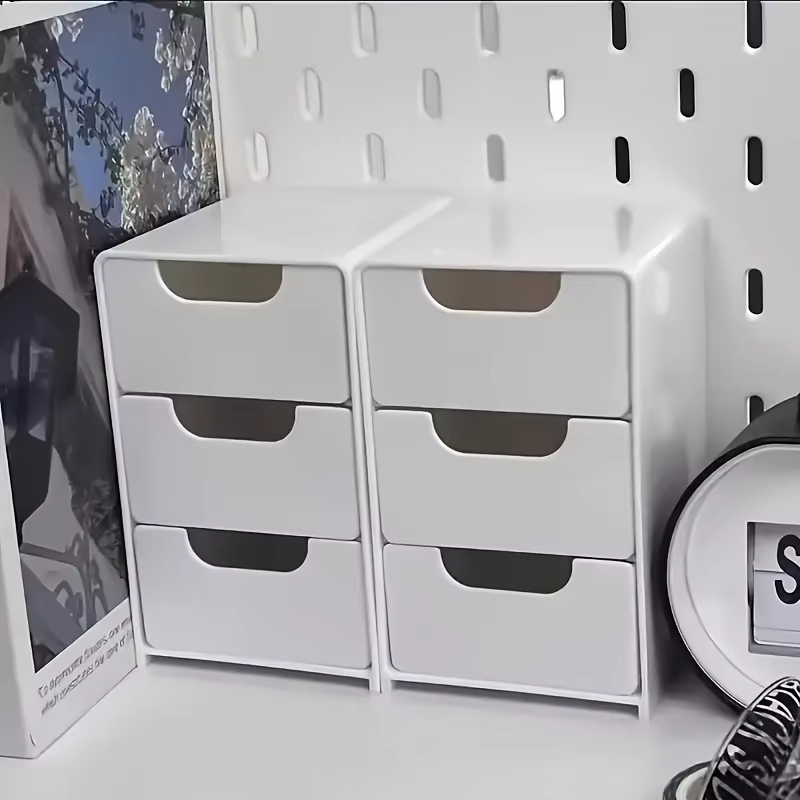 Chic 3-Tier Desk Organizer wit - Drawer Organizer Peg 评论和价格