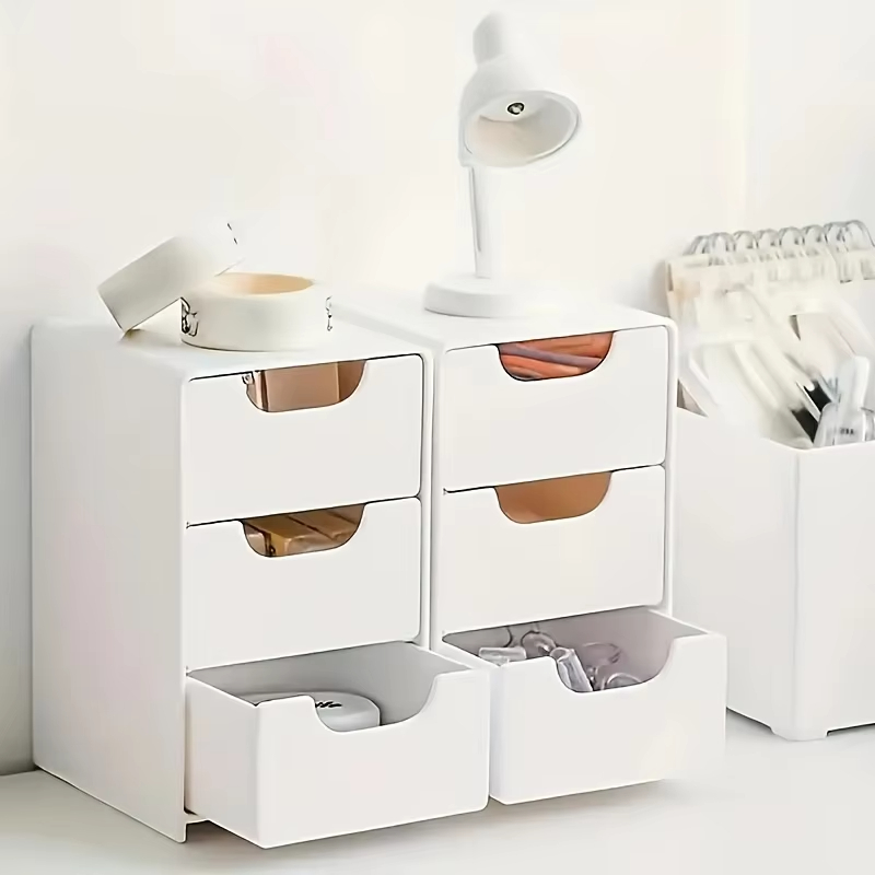 Chic 3-Tier Desk Organizer wit - Drawer Organizer Peg 评论和价格