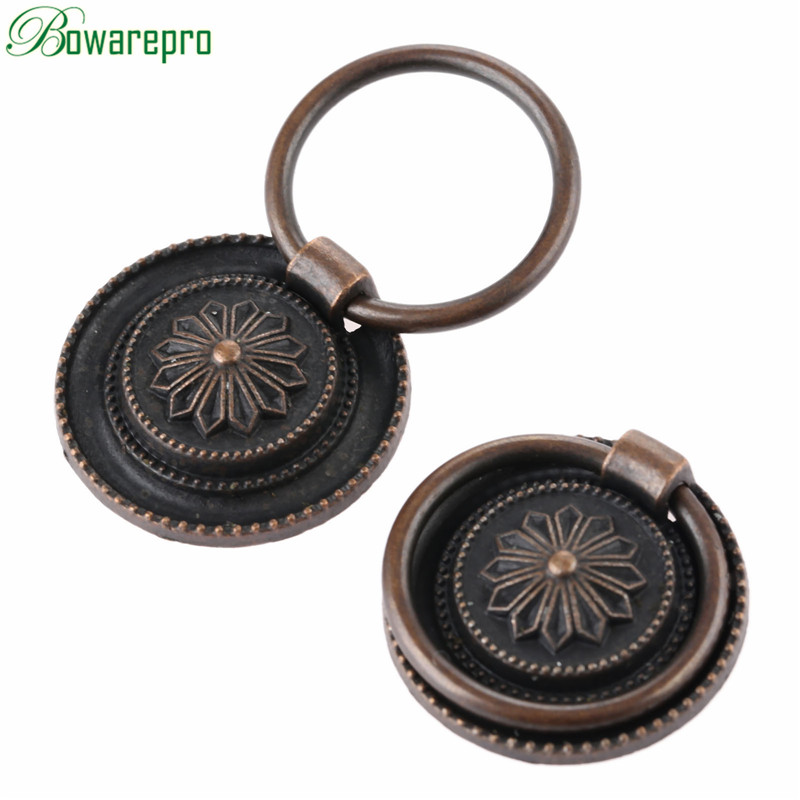 2Pcs 30mm Diameter Cabinet Dra - Drawer Pull Gold 评论和价格