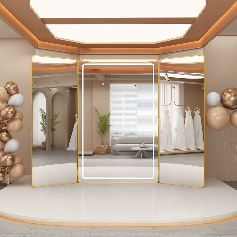 Wedding Shop Three-sided Mirro - Furniture Hardware Shop 评论和价格