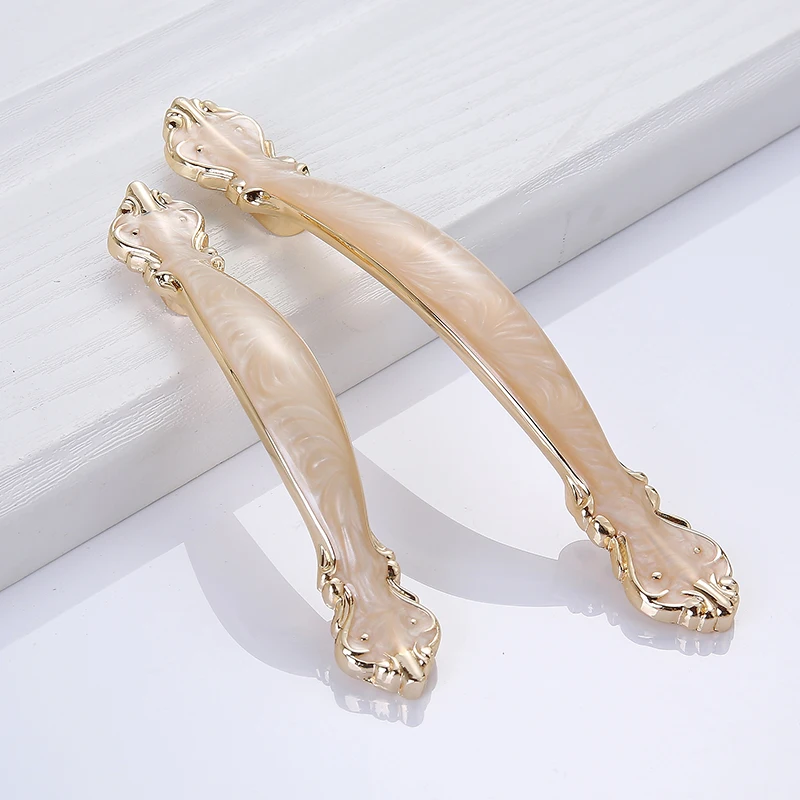 YM European Handle Drawer Ward - Drawer Pull Gold 评论和价格
