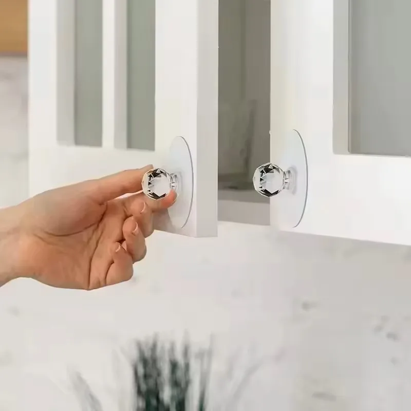 20pcs Transparent Crystal Door - Furniture Hardware Bolts 评论和价格