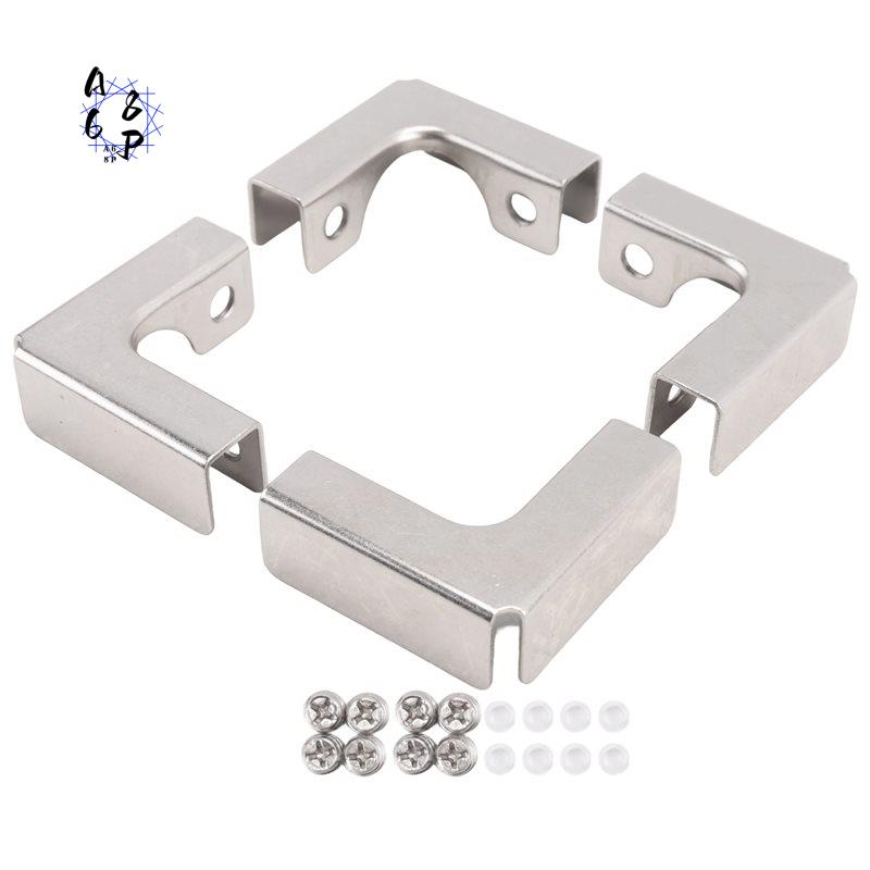A68P-4Pcs L Type Glass Fixing  - Furniture Hardware Types 评论和价格