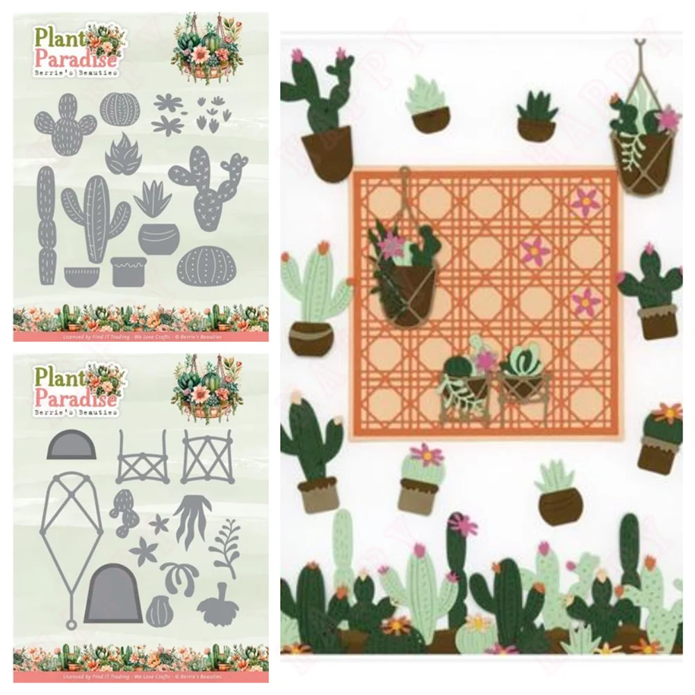 Plant Cactus Paradise Metal Cr - Furniture Paradise & Hardware Ghaziabad 评论和价格