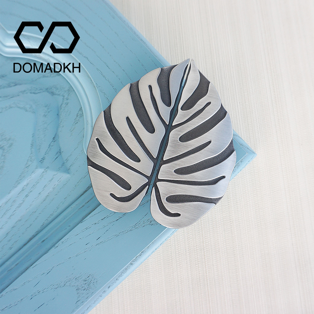 Zinc Alloy Monstera Leaf Cabin - Unique Furniture Hardware 评论和价格