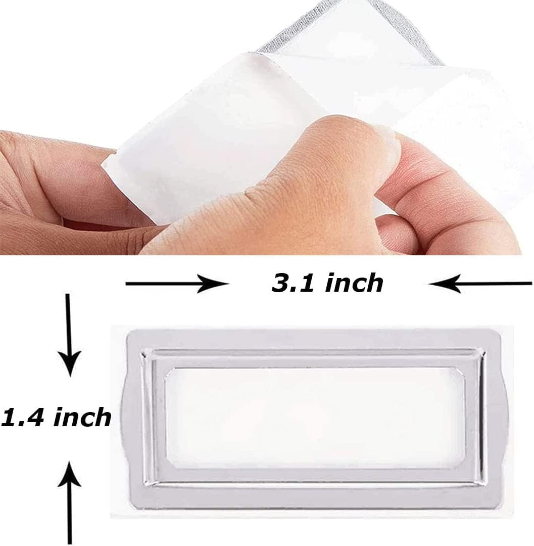 Self Adhesive Metal Bookplates - Drawer Organizer Peg 评论和价格